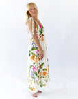 Liesel Mixed Print Maxi Dress