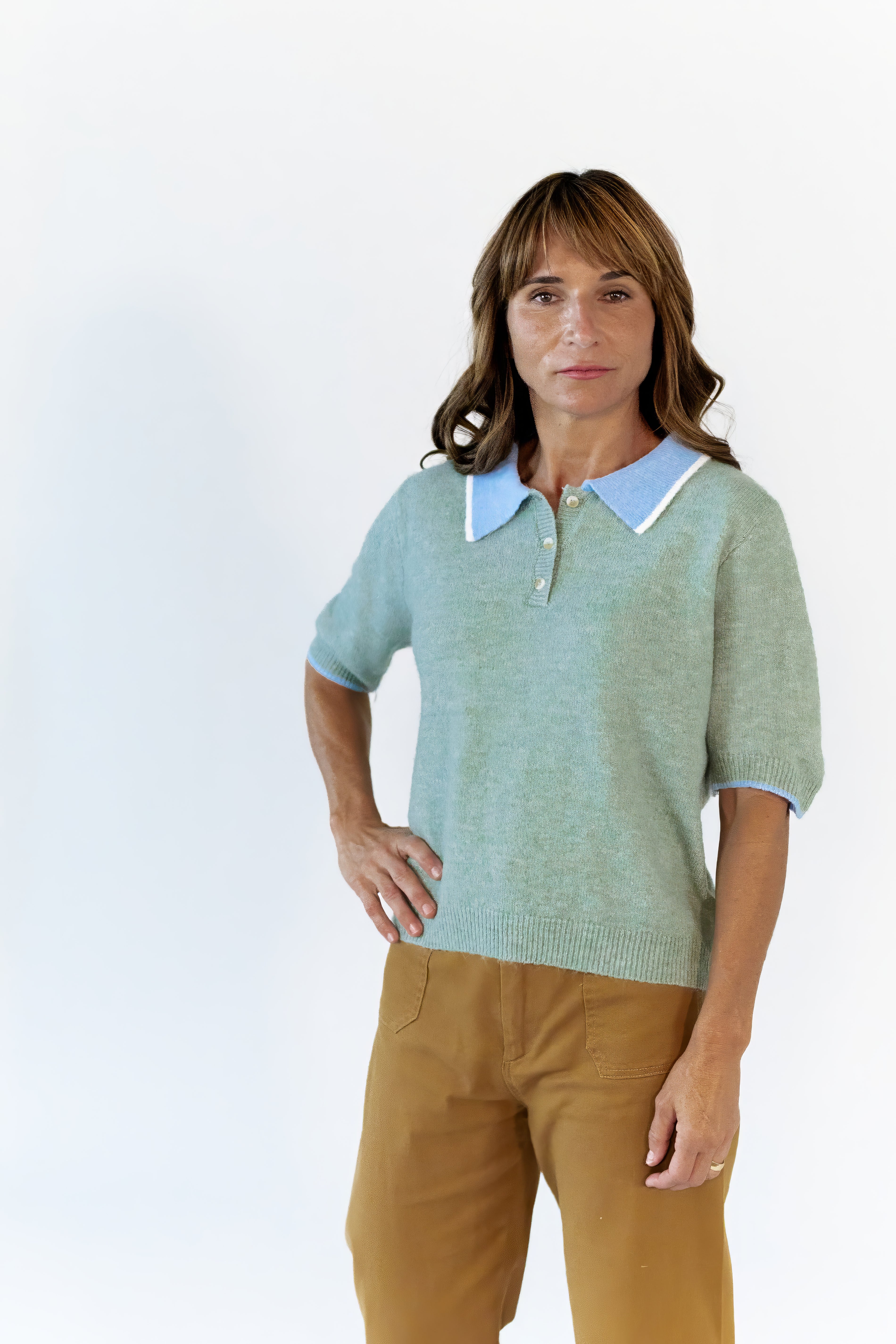 Lexi Colorblocked Polo