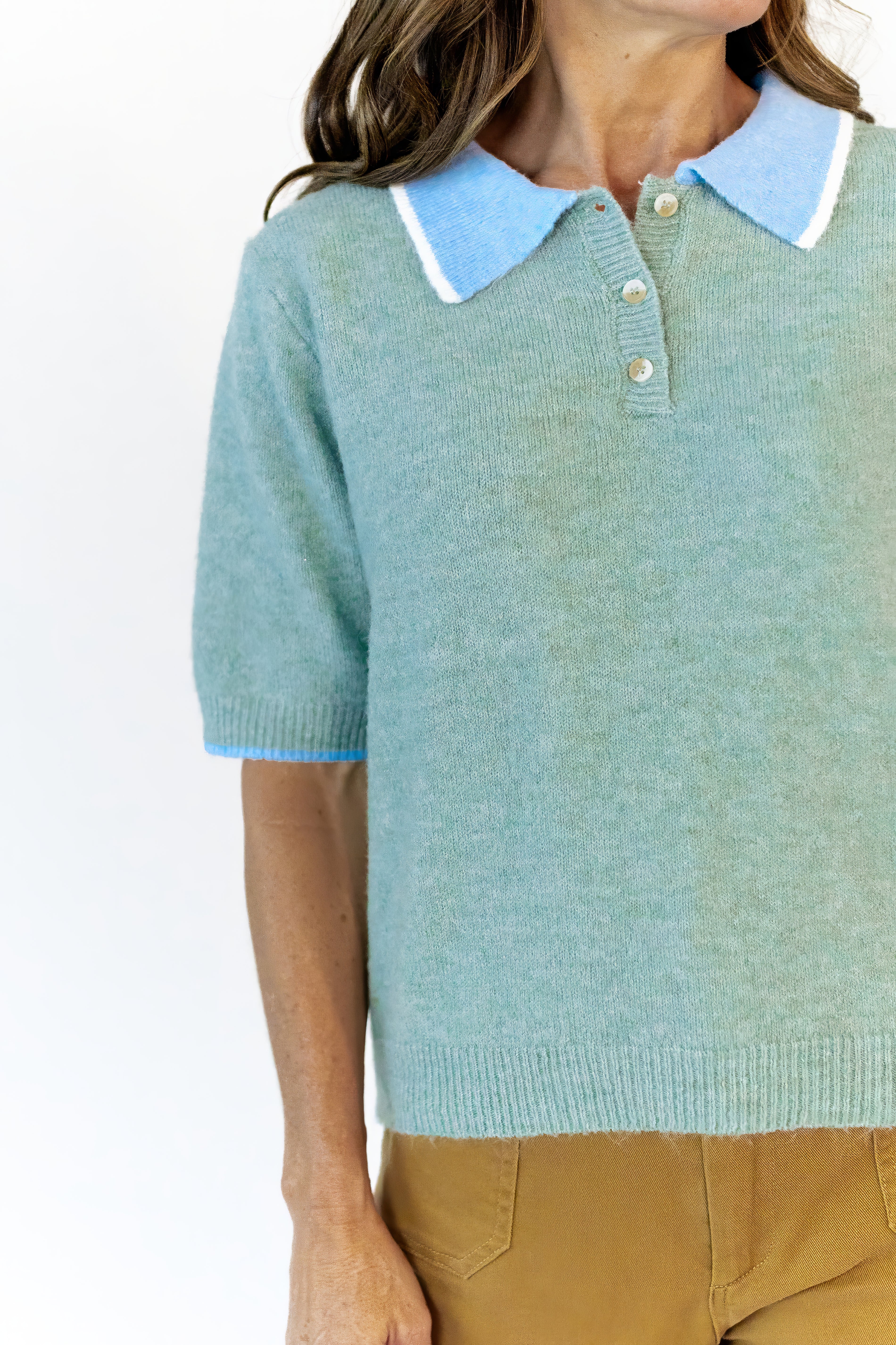 Lexi Colorblocked Polo