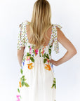 Liesel Mixed Print Maxi Dress