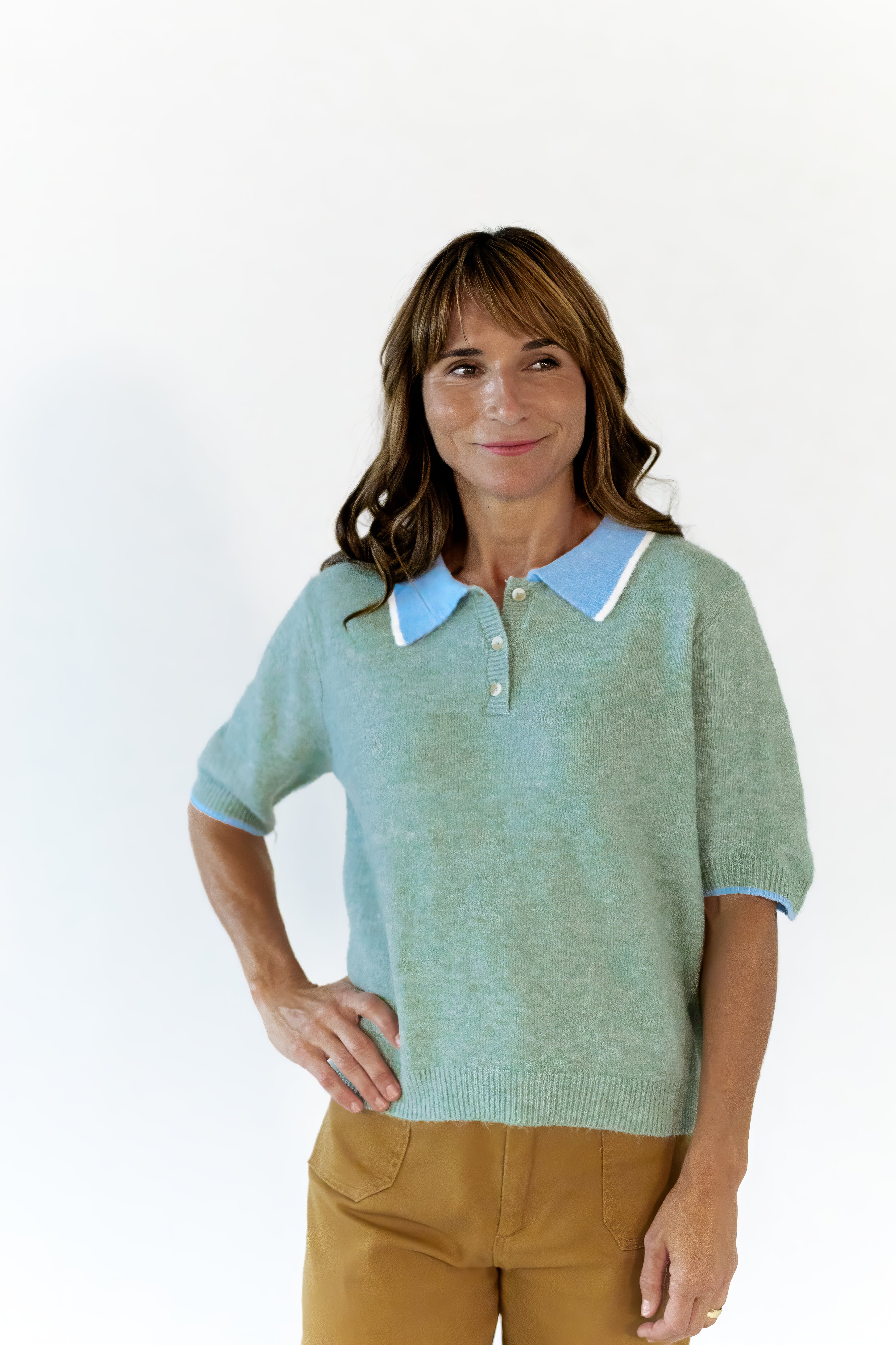 Lexi Colorblocked Polo