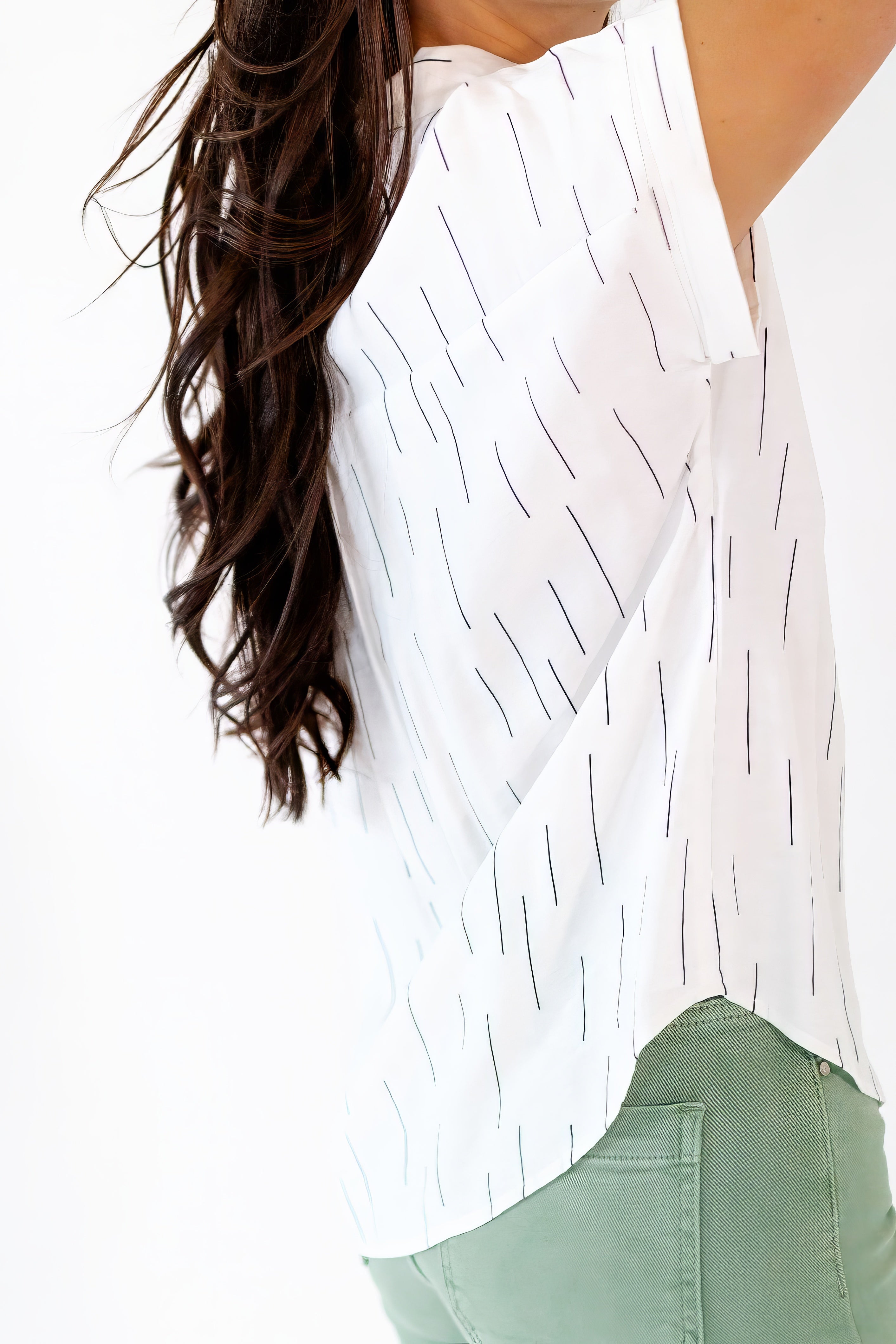 Donni Brushstroke Button Up