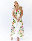 Liesel Mixed Print Maxi Dress