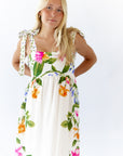 Liesel Mixed Print Maxi Dress