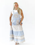 Grace Patchwork Overall Dress