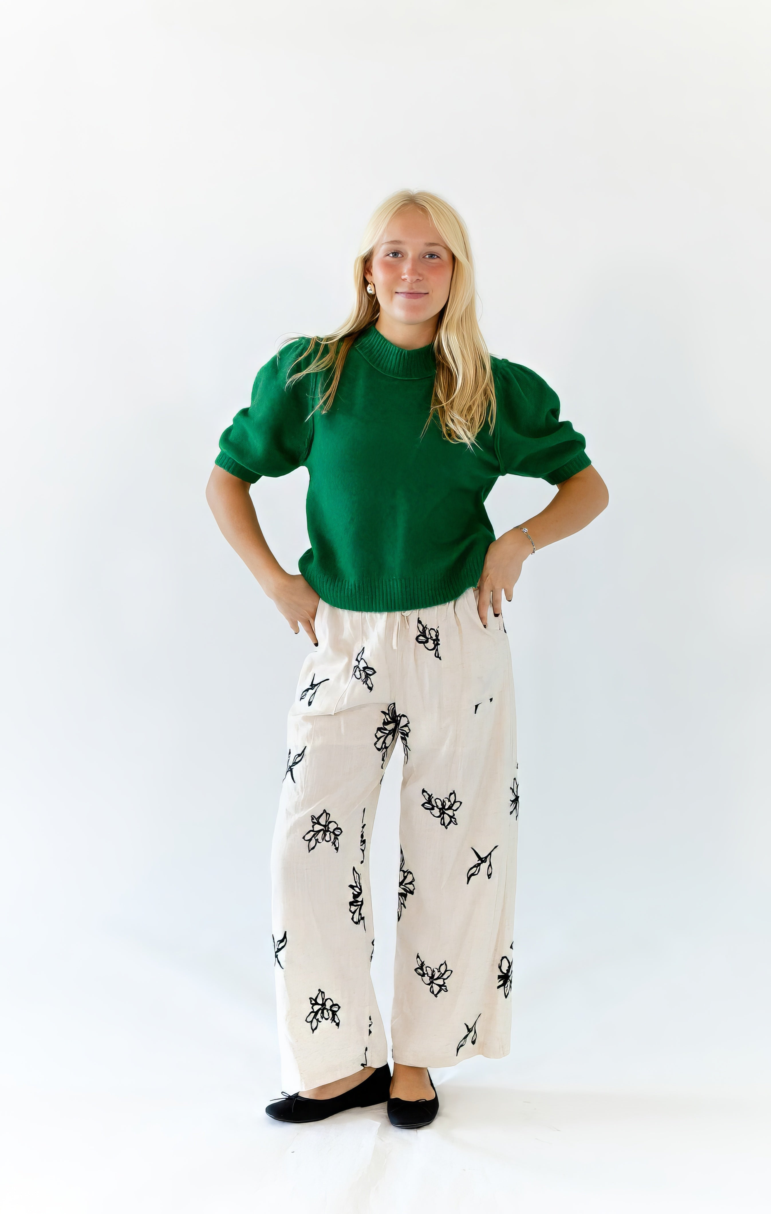 Kelly Marled Knit Sweater