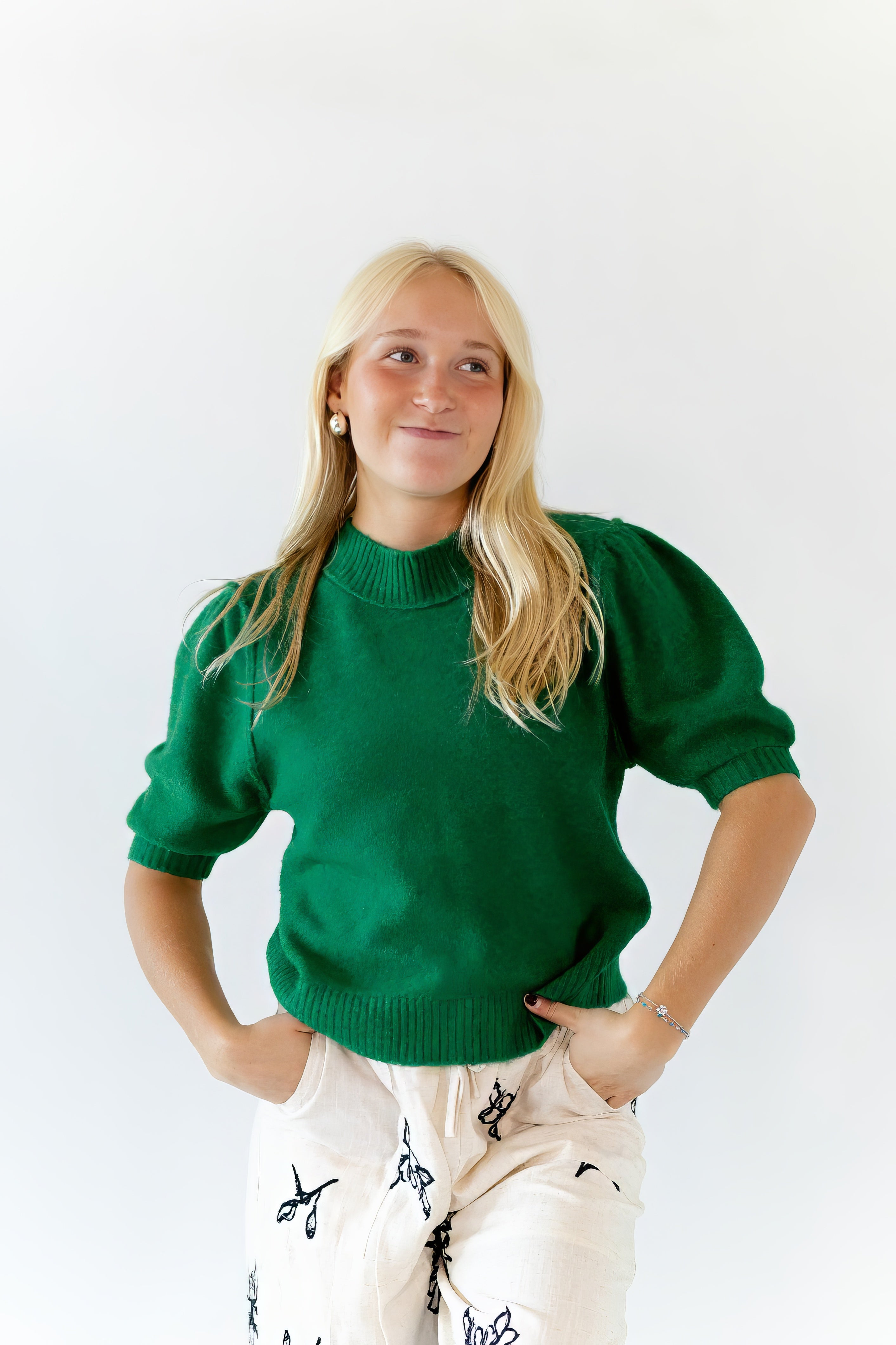 Kelly Marled Knit Sweater
