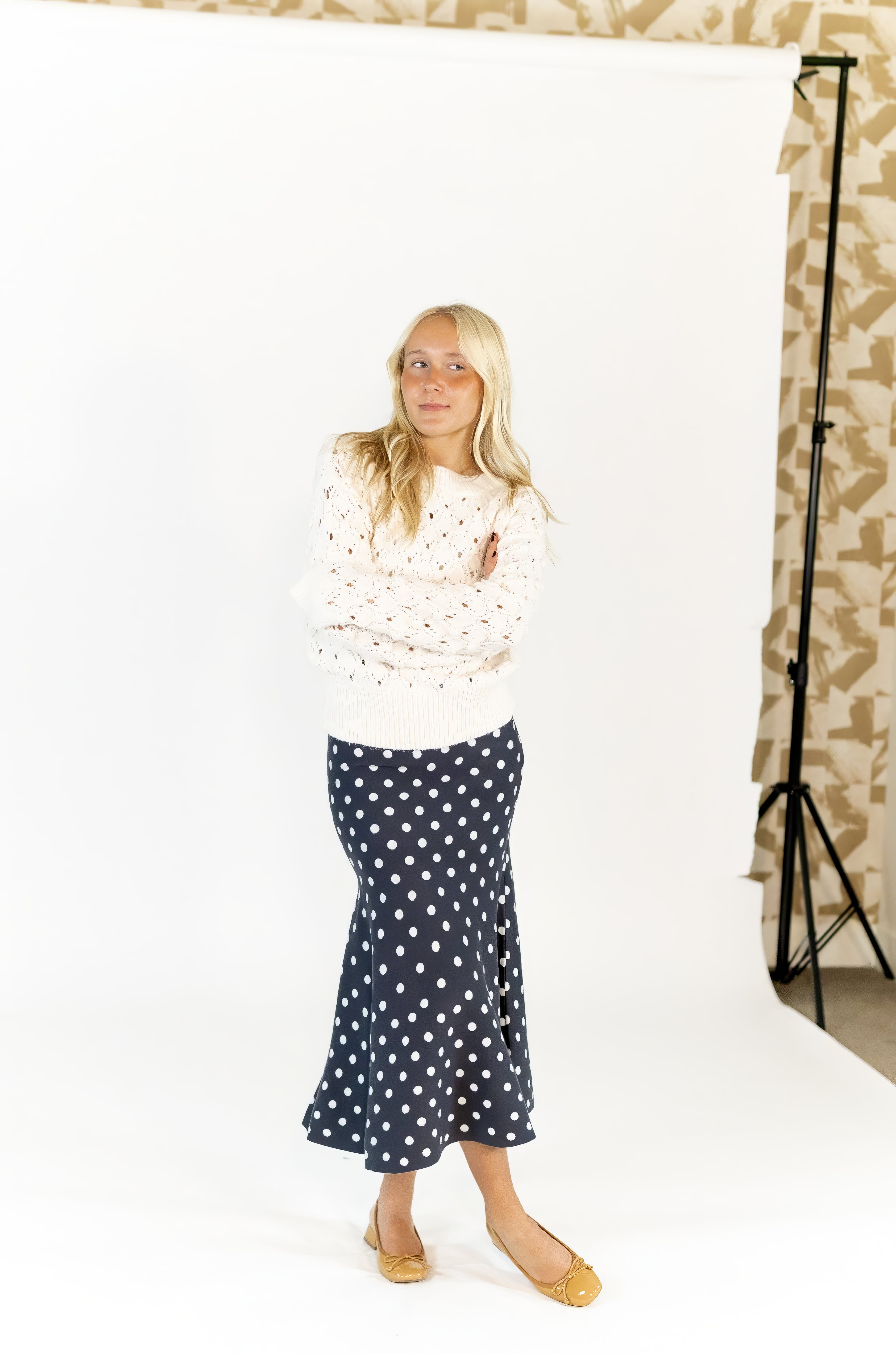 Willow Pointelle Sweater