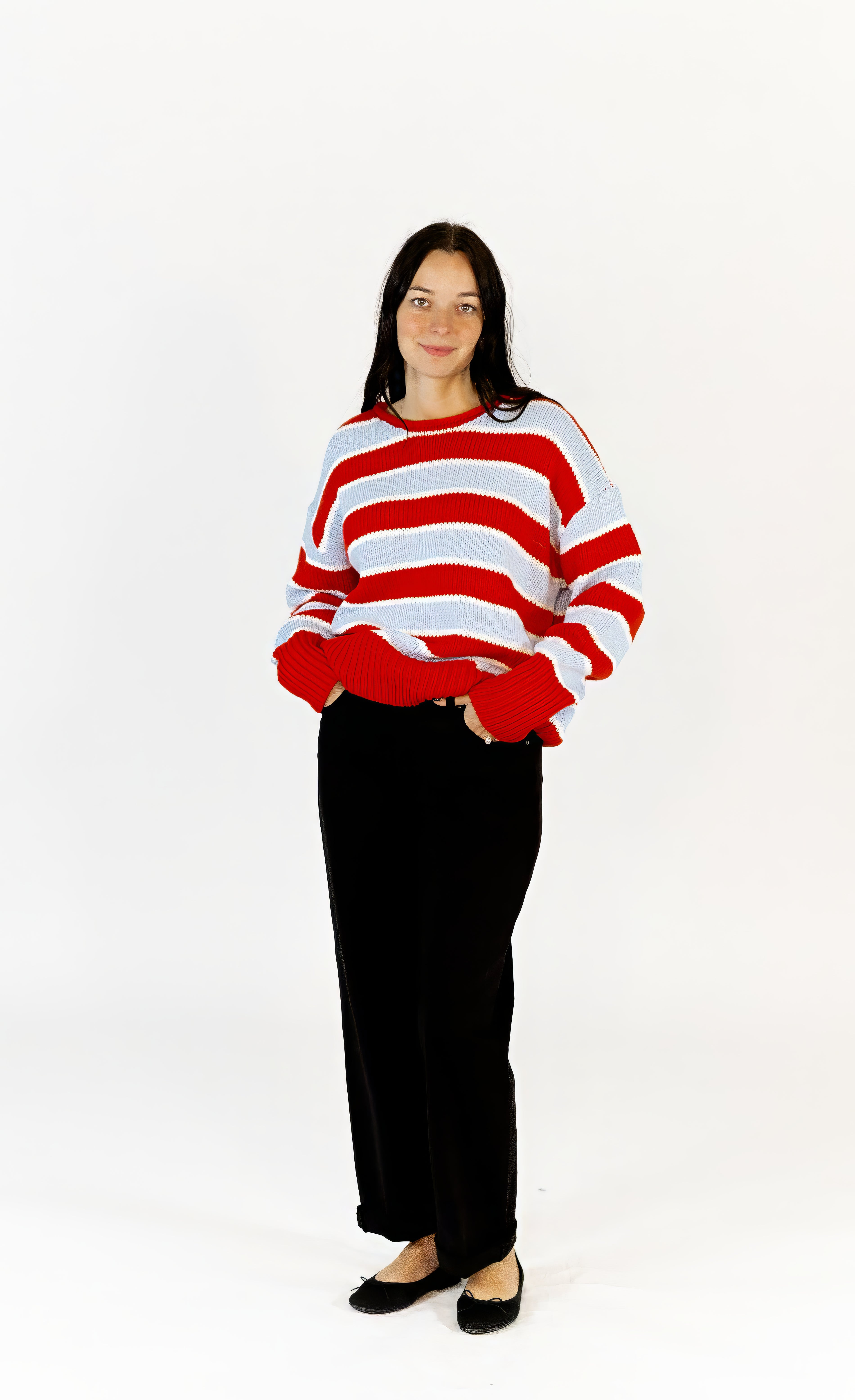 Victoria Striped Sweater