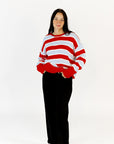 Victoria Striped Sweater