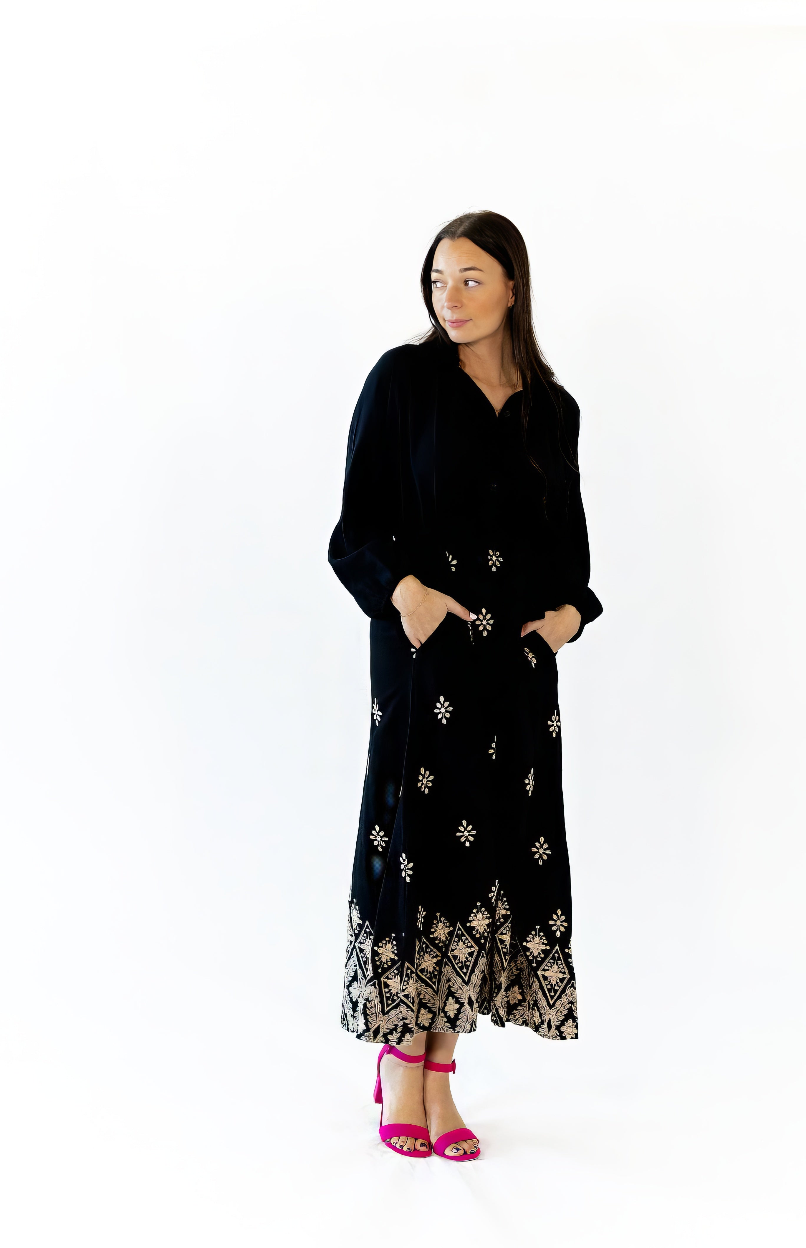 Demi Button Up Shirt Dress