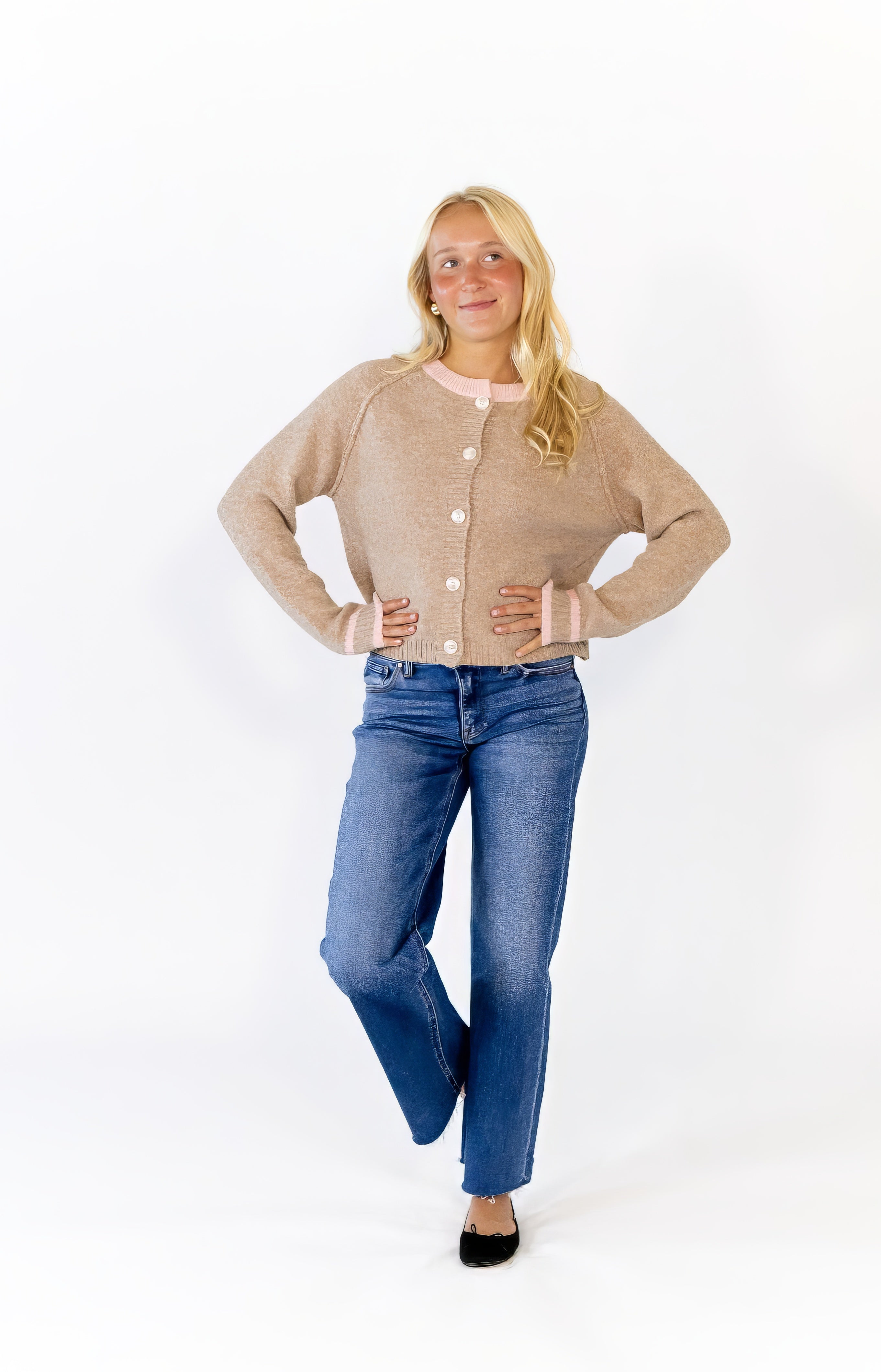 Burke Colorblocked Cardigan