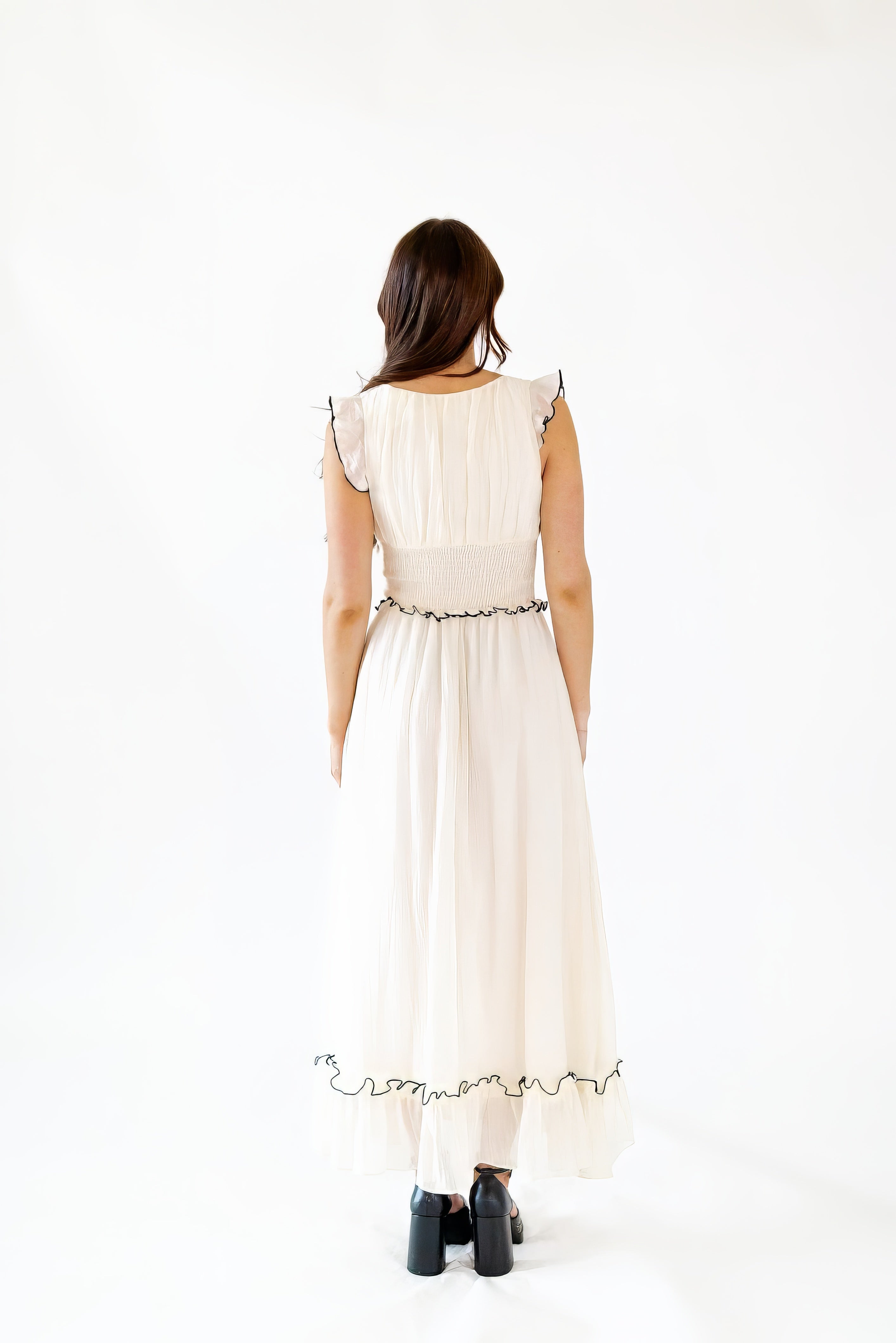 Byron Ruffled Maxi Dress