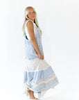 Grace Patchwork Overall Dress