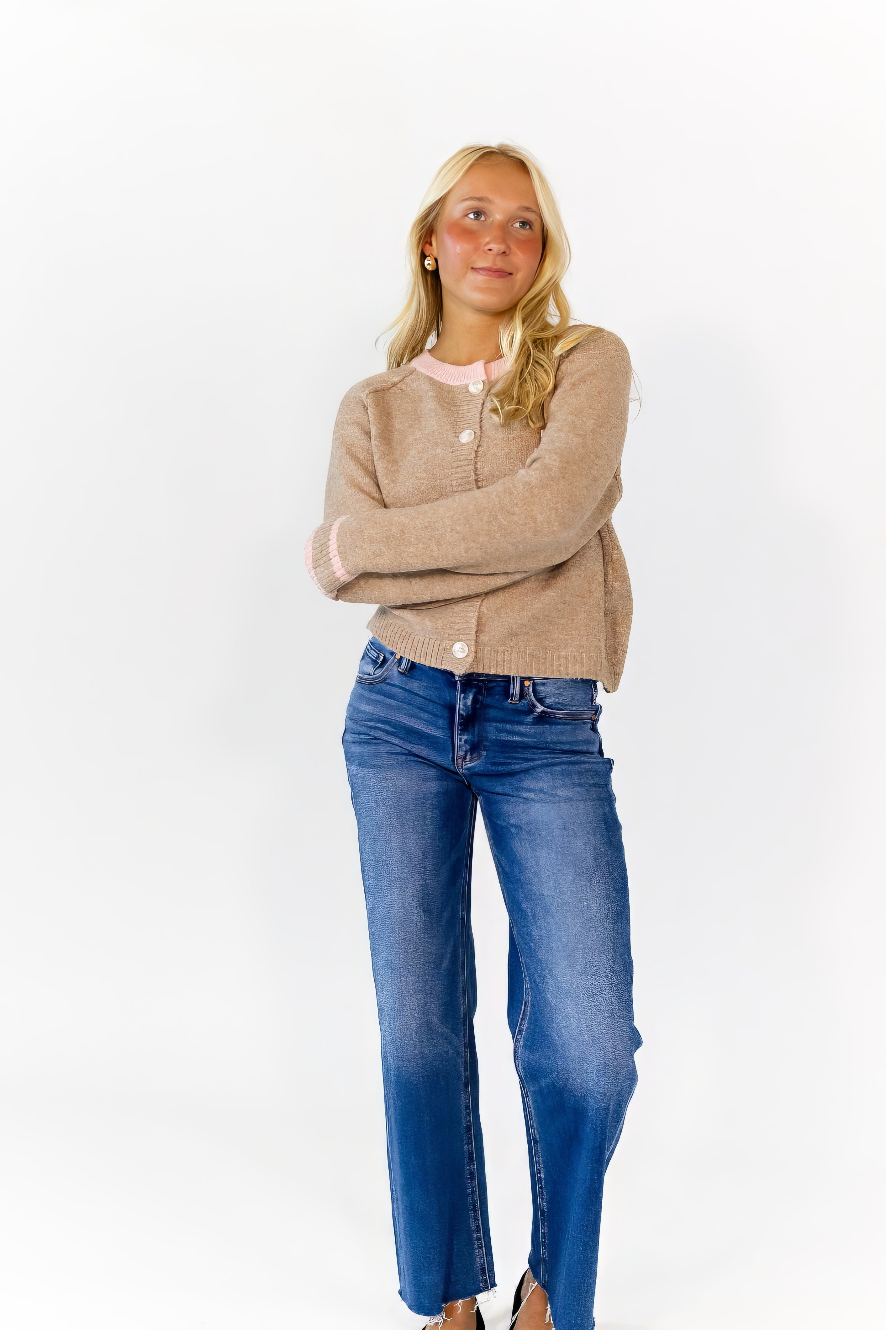 Burke Colorblocked Cardigan