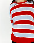 Victoria Striped Sweater
