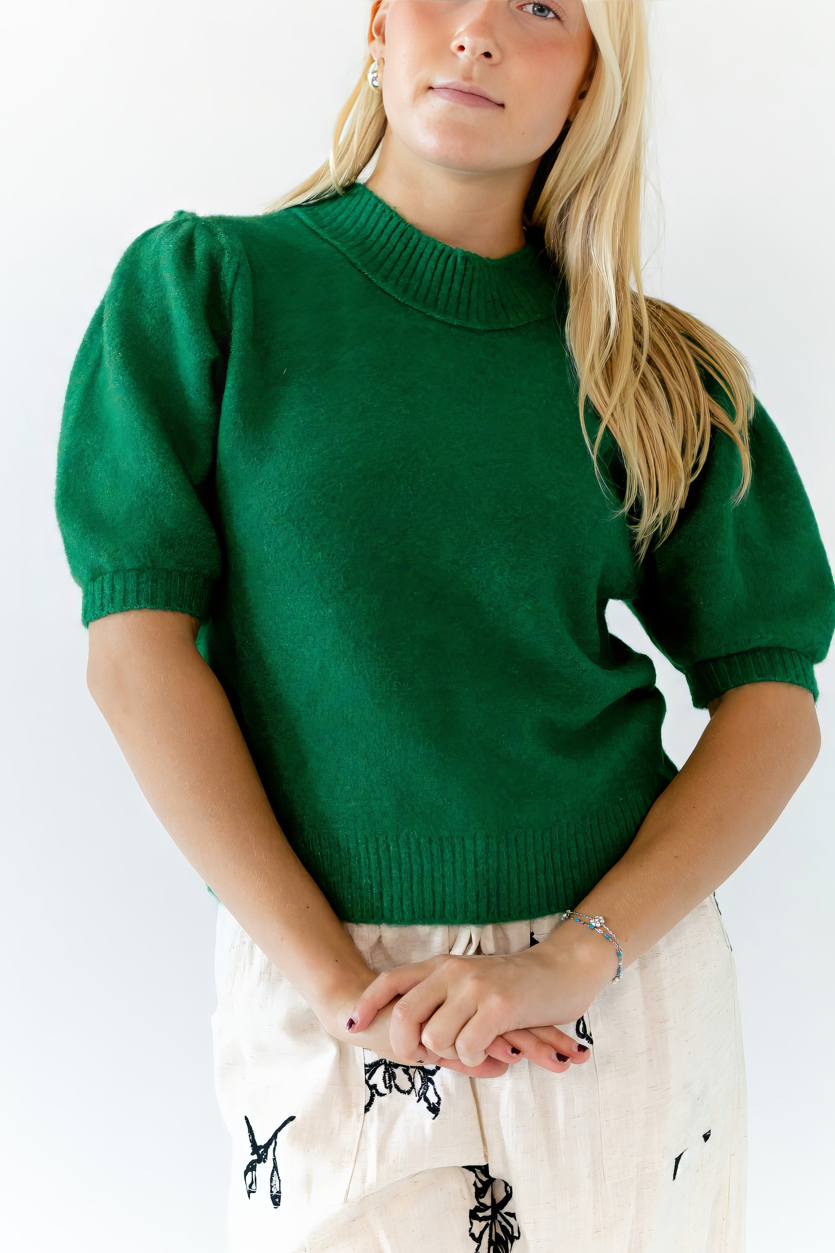 Kelly Marled Knit Sweater