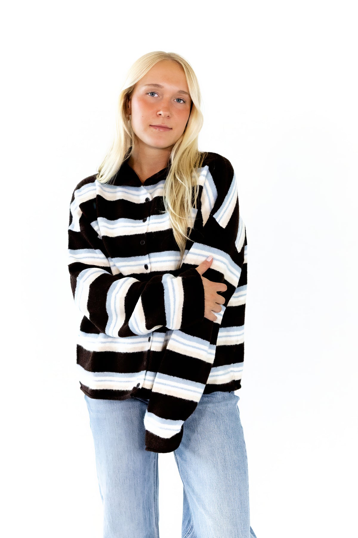 Milo Funnel Neck Cardigan