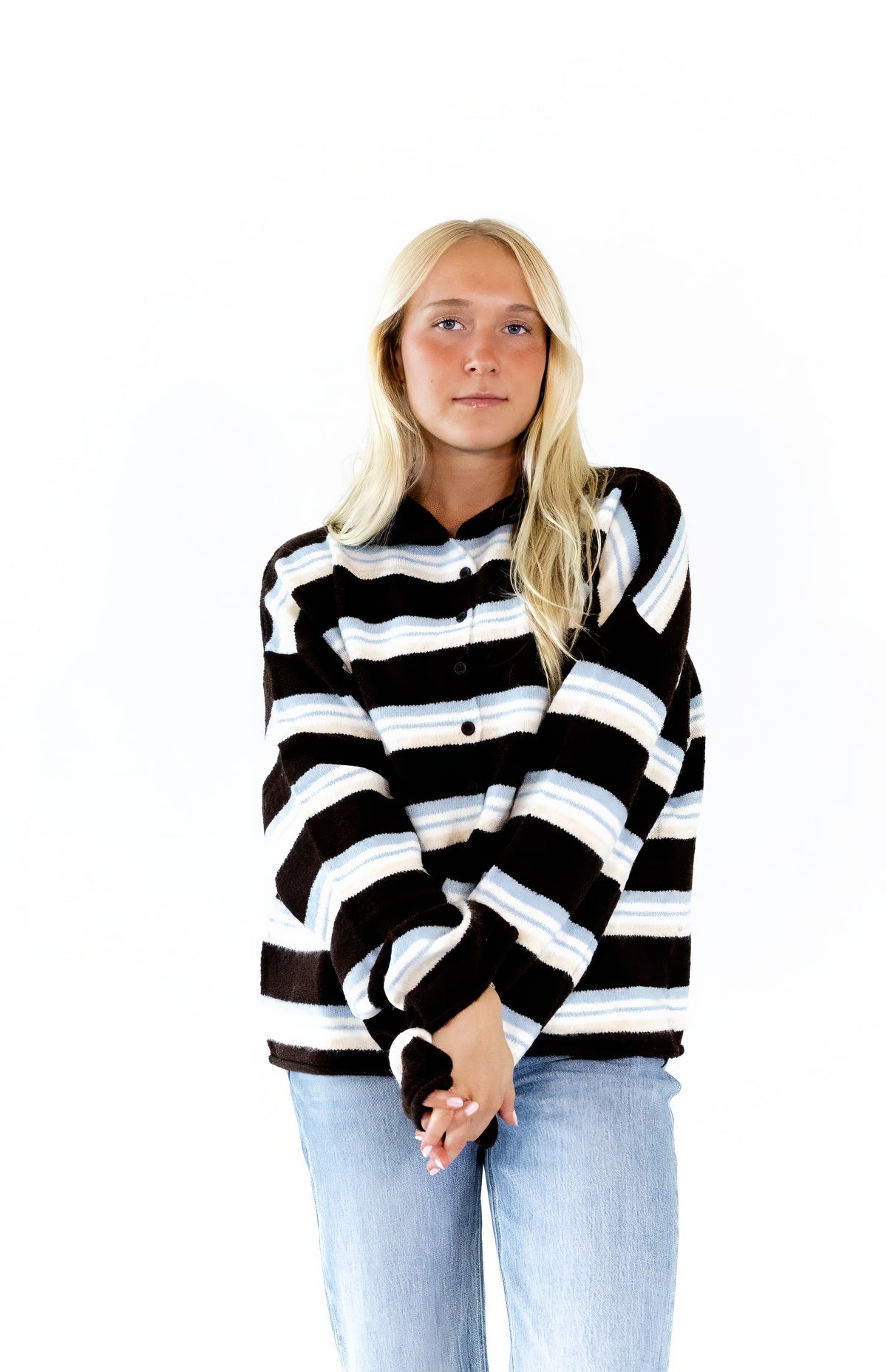 Milo Funnel Neck Cardigan