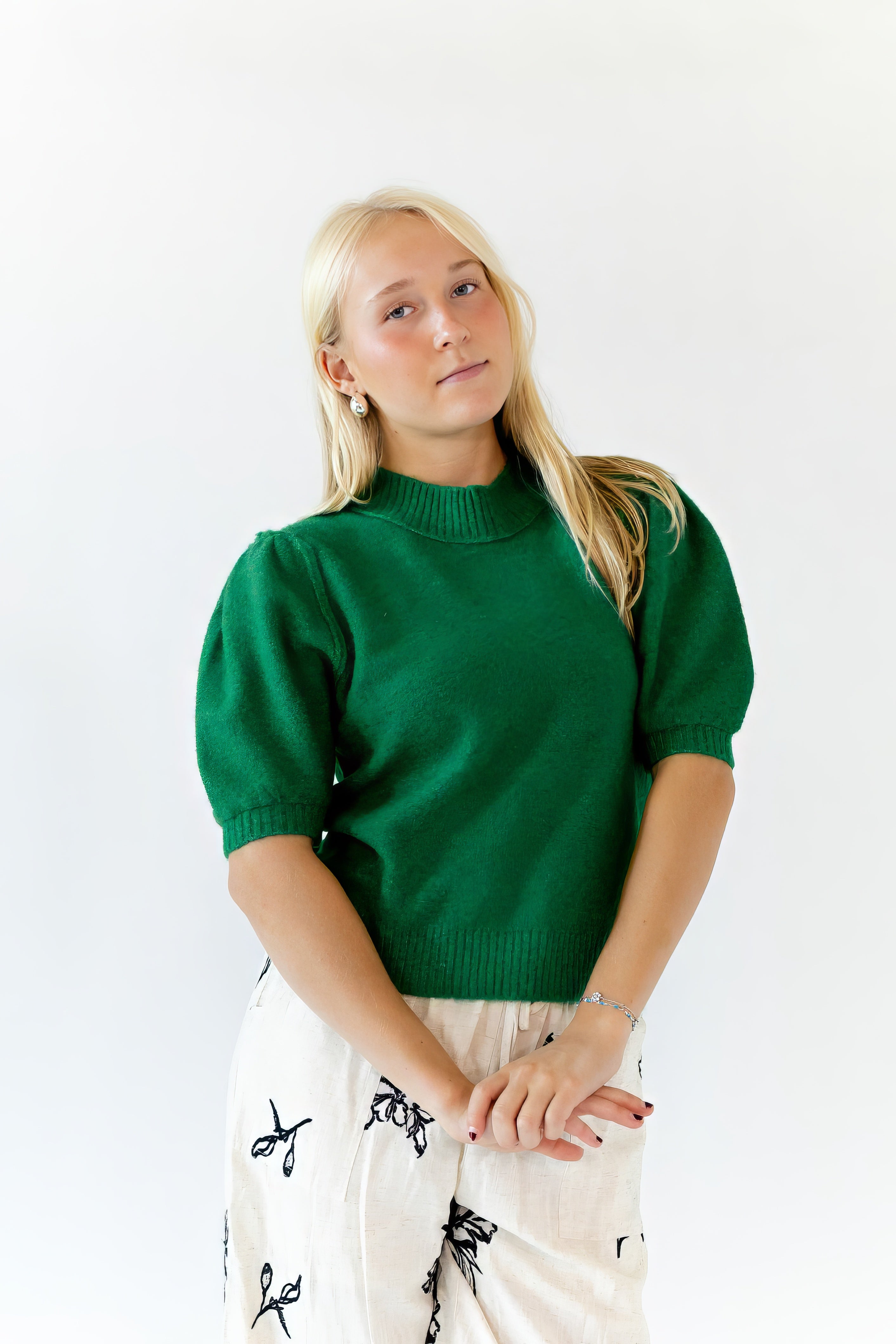 Kelly Marled Knit Sweater