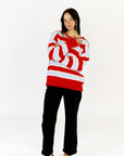 Victoria Striped Sweater
