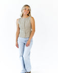 Landon Scallop Lace Vest