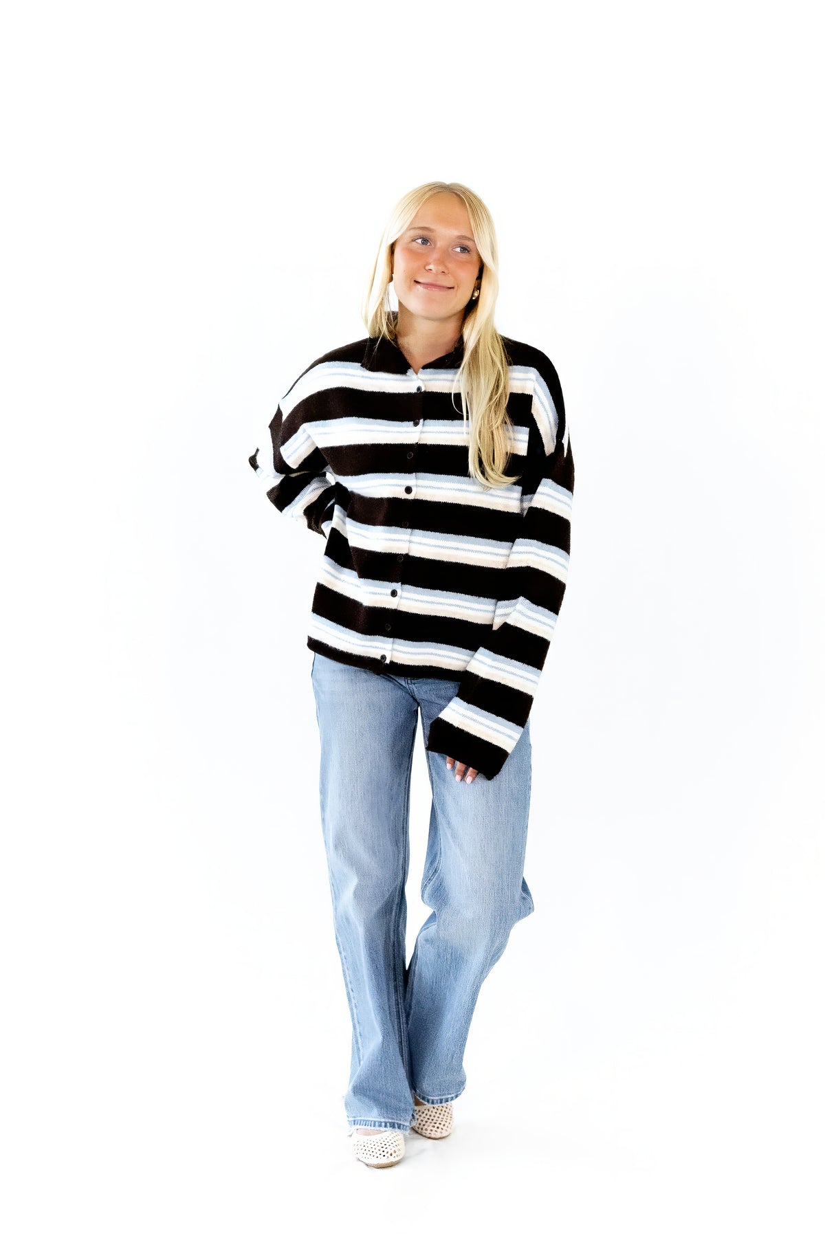 Milo Funnel Neck Cardigan