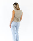 Landon Scallop Lace Vest