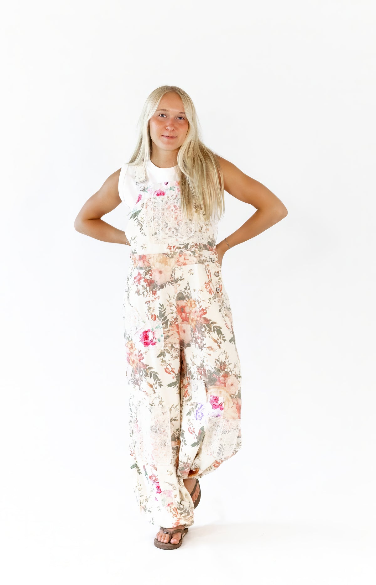 Harmony Patchwork Overalls