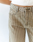 Mesa Checkered Print Pants
