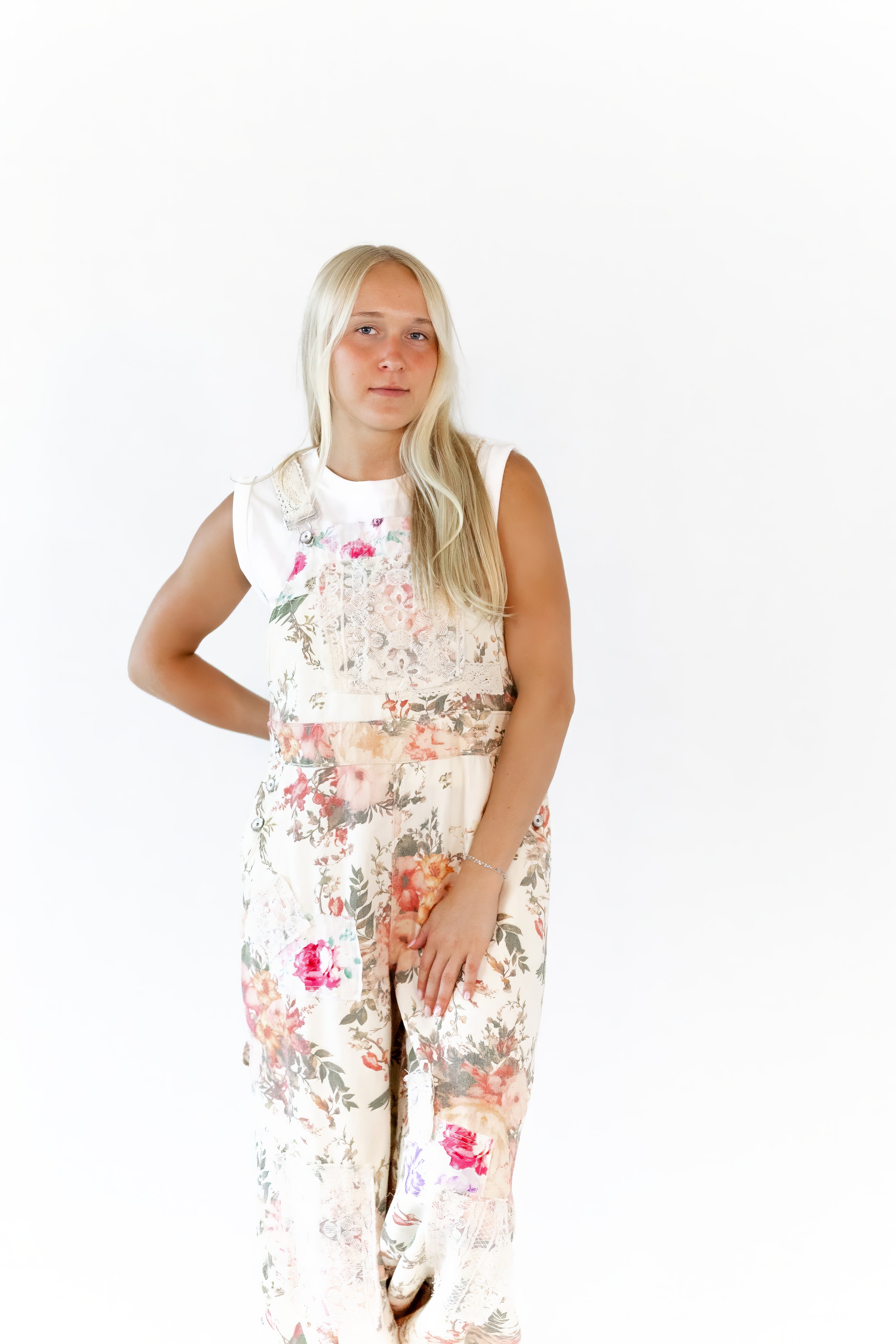 Harmony Patchwork Overalls