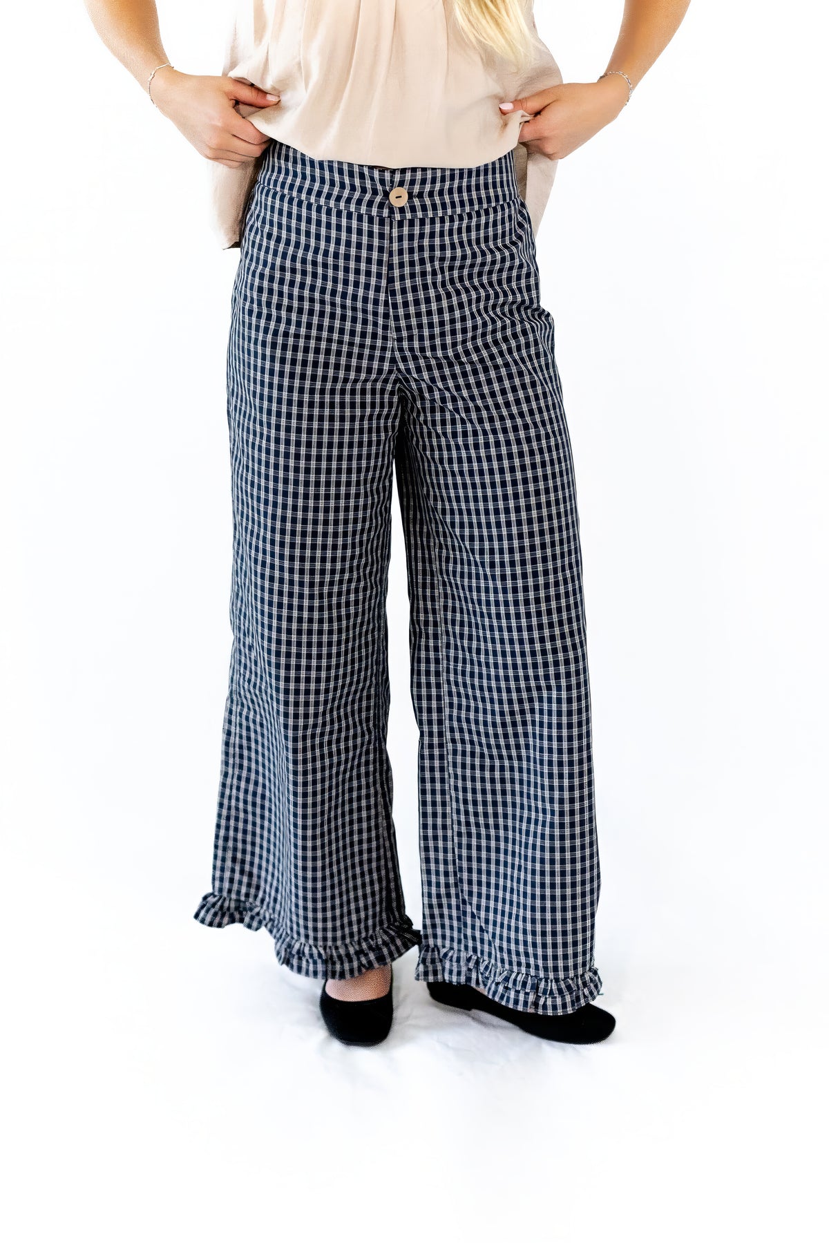Clara Ruffle Hem Pants