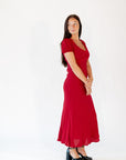 Gale Sweetheart Lace Accent Maxi