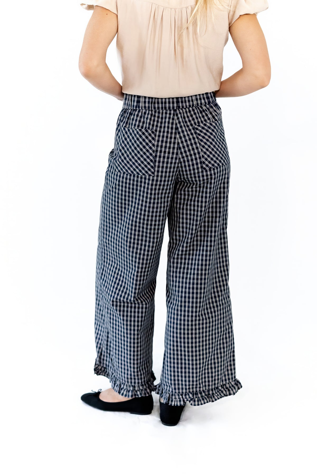 Clara Ruffle Hem Pants