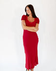 Gale Sweetheart Lace Accent Maxi