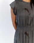 Elena Stroke Detail Midi Dress