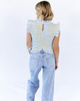 Angelina Checkered Top