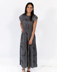 Elena Stroke Detail Midi Dress