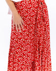 Sariah Wrap Floral Skirt
