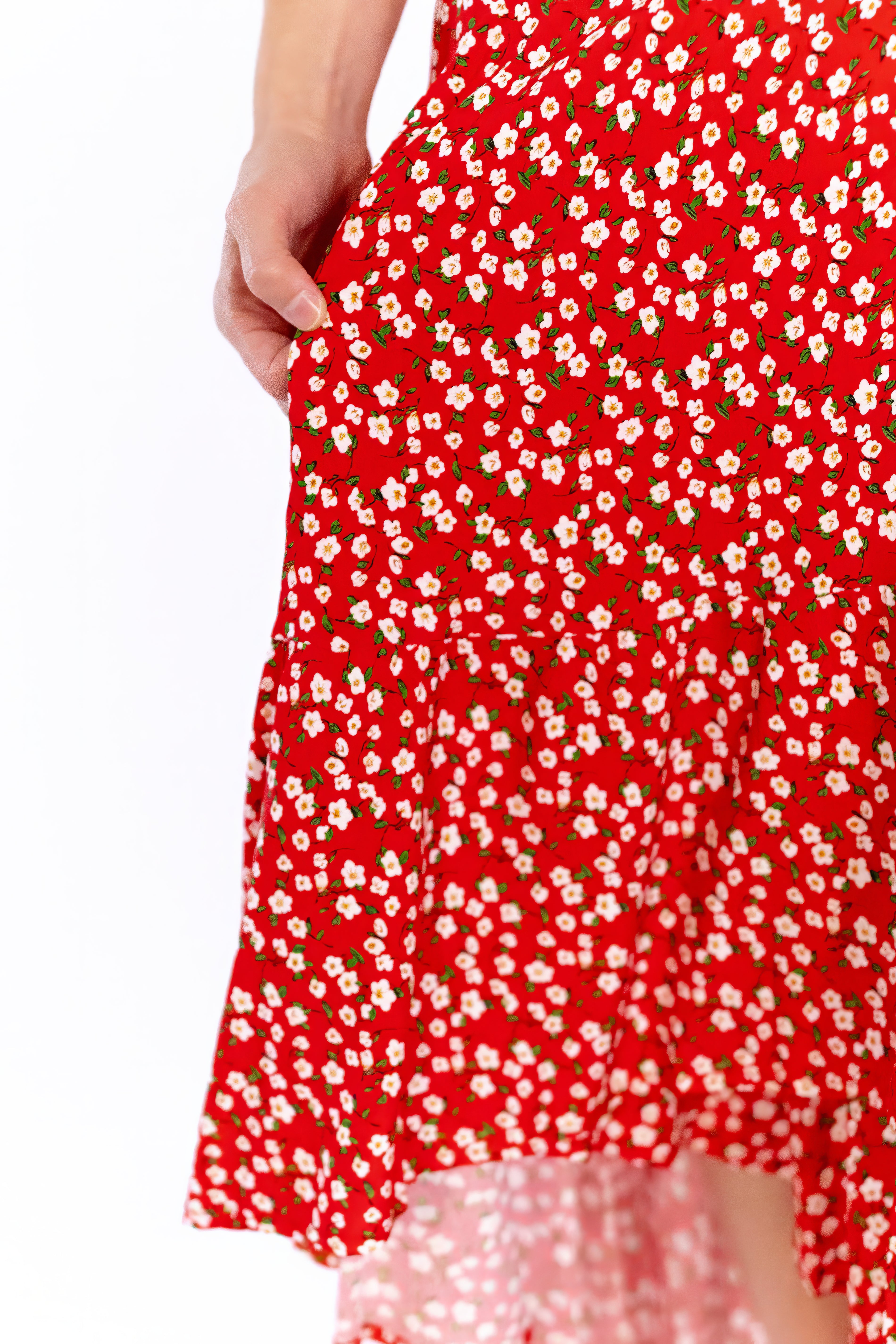 Sariah Wrap Floral Skirt