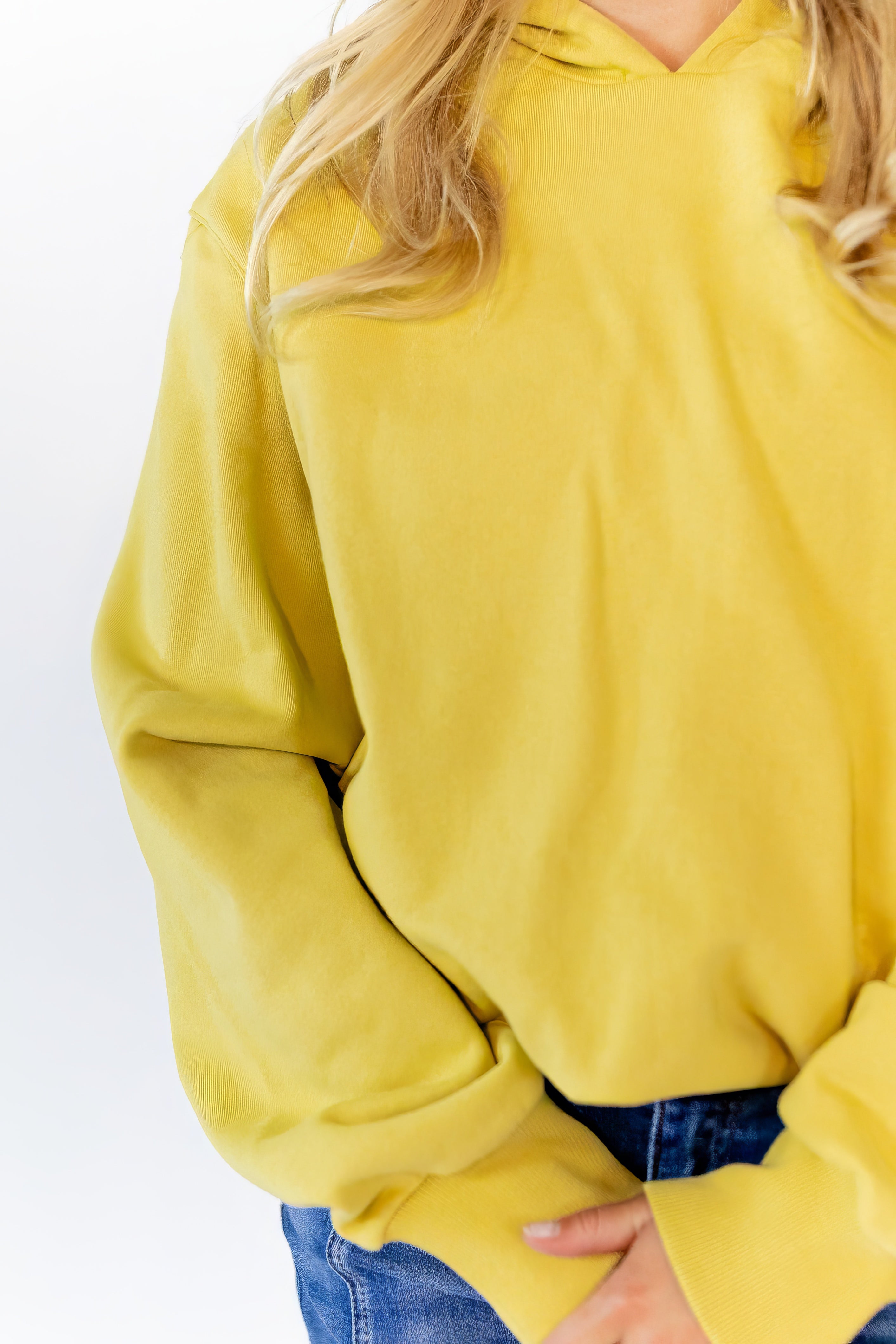 Jones Bubble Hem Sweatshirt