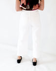 Taylee High-Rise Cropped Denim