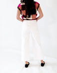 Taylee High-Rise Cropped Denim
