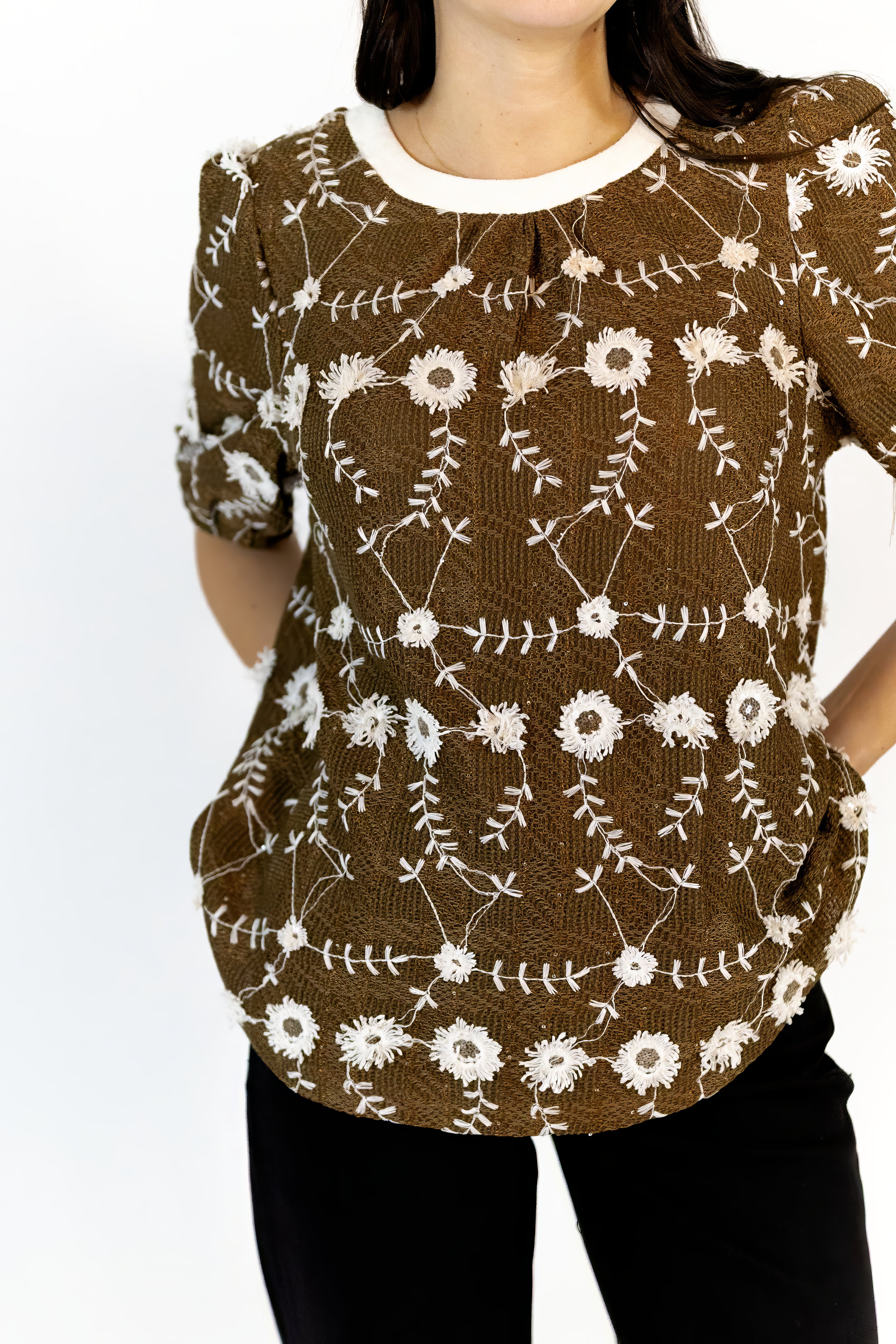 Aina Embroidered Blouse