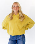 Jones Bubble Hem Sweatshirt