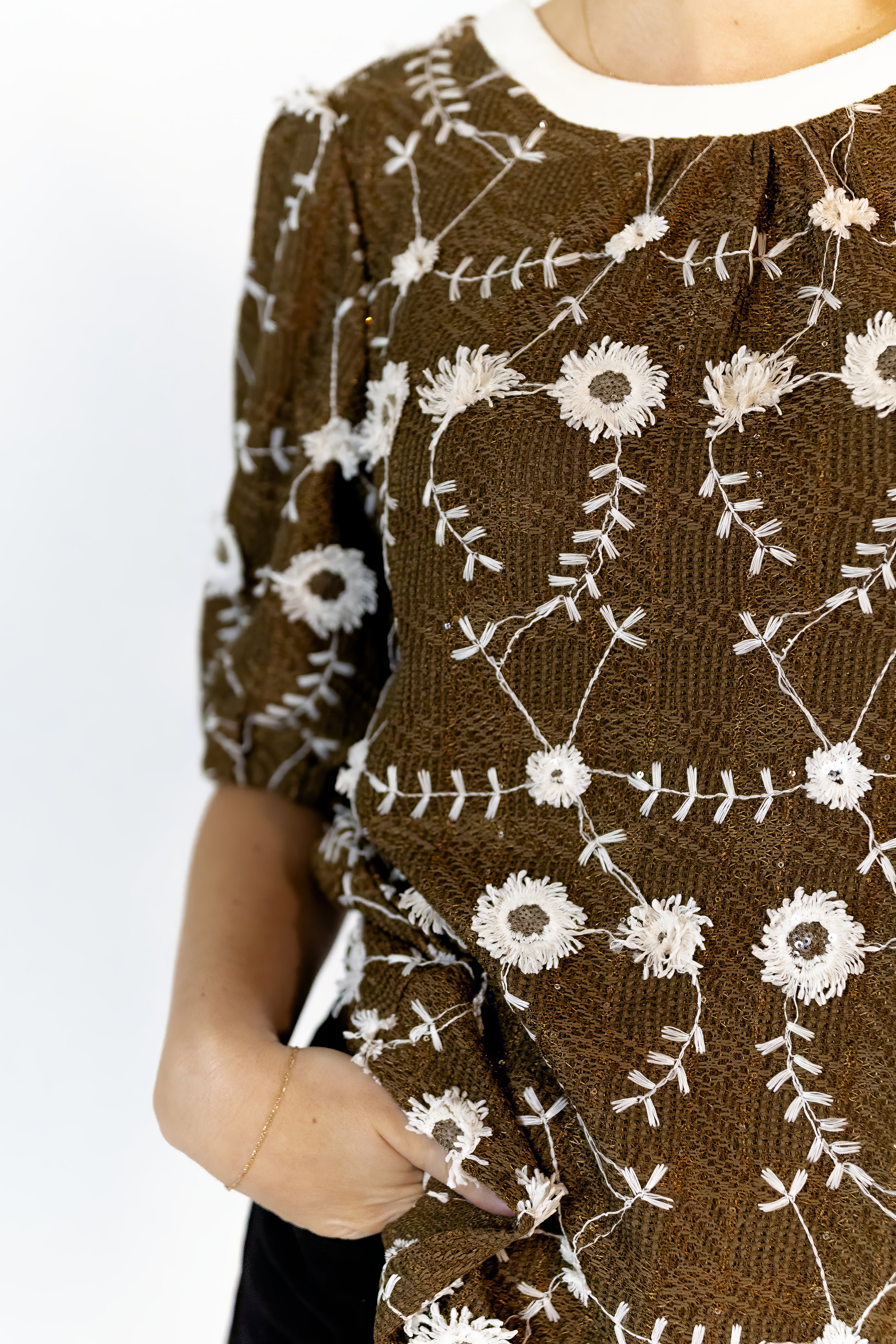 Aina Embroidered Blouse