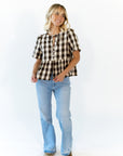 Colby Gingham Blouse