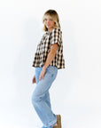 Colby Gingham Blouse