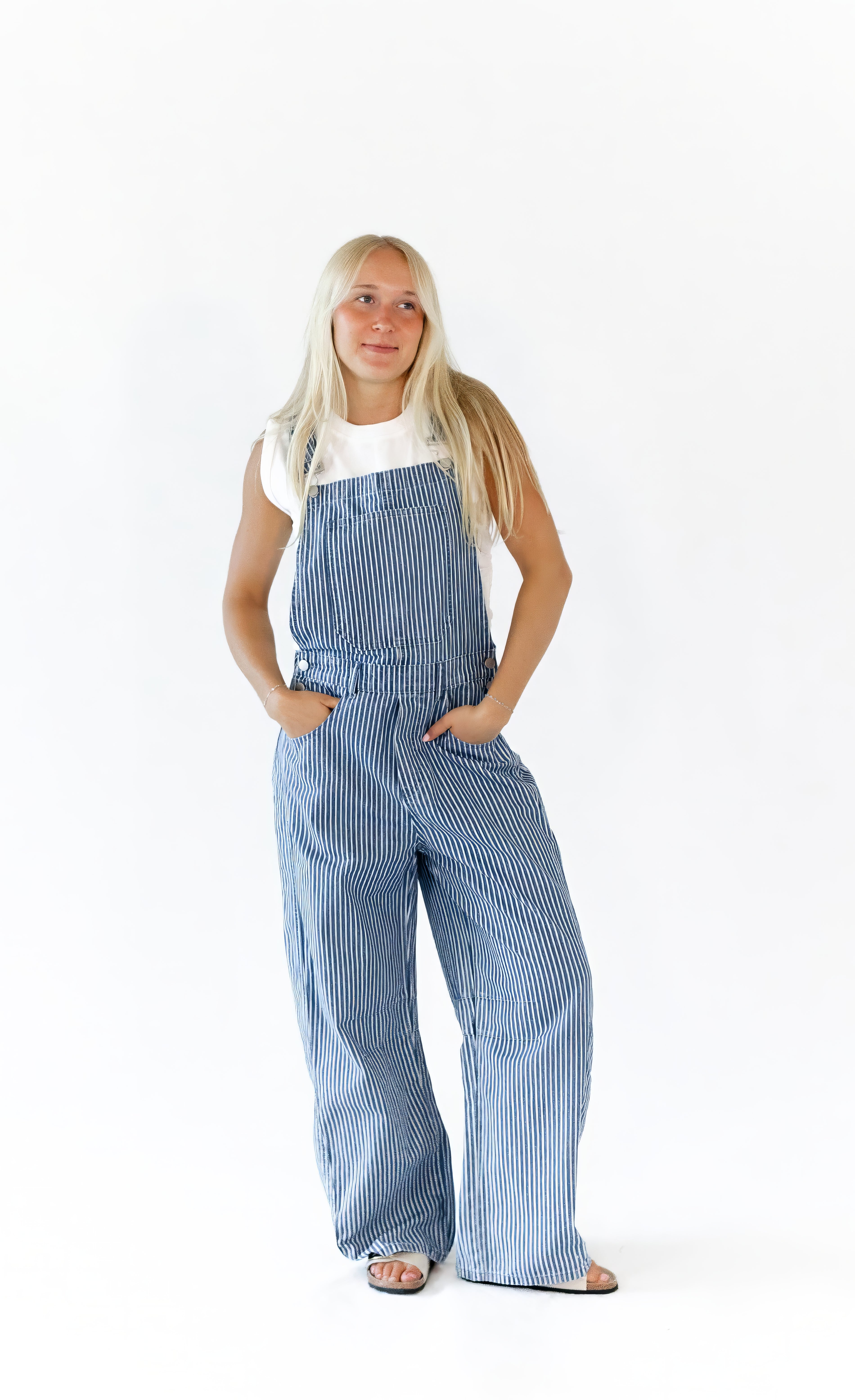 Arthur Striped Overalls