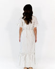 Emelia Striped Shirt Dress